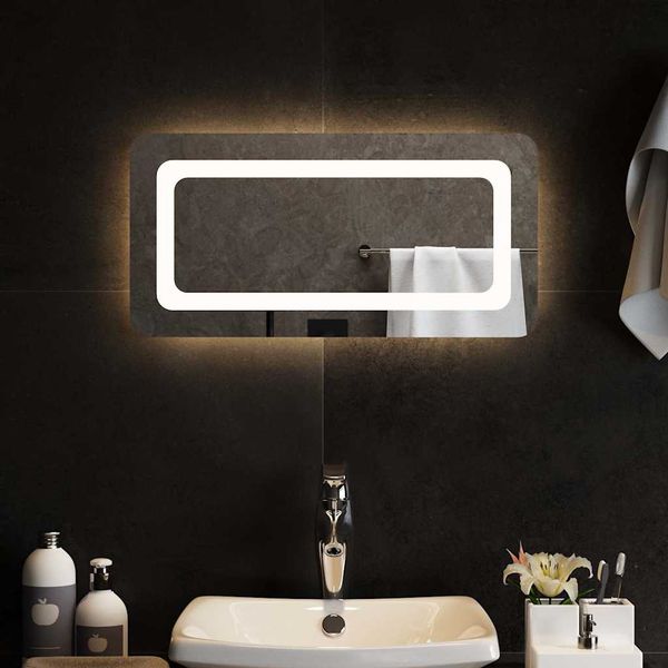 vidaXL LED kúpeľňové zrkadlo 60x30 cm