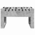 vidaXL Stolný futbal Betónovo Sivá 146,5 x 74 x 85 cm Kompozitné drevo