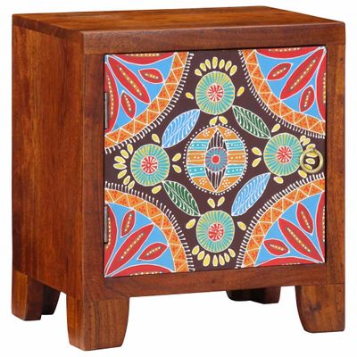 vidaXL Nočná skrinka 40x30x45 cm Akácia z masívneho dreva