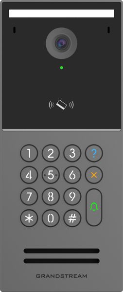 Grandstream GDS3725 dverové video interkom, 4MP, IC a ID karty, NFC, Bluetooth, IP66