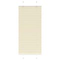 vidaXL plisovaná roleta krémová 55x150 cm Šírka látky 54,4 cm
