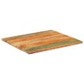 vidaXL Obdĺžniková stolová doska 70x80 cm, 25-27 mm, recyklovaný masív