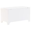 vidaXL Úložný box s vekom RANA biely 100x49x54 cm borovicový masív
