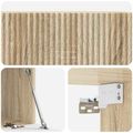 vidaXL Nástenná TV skrinka 78,5 x 41 x 30 cm Dub sonoma