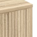 vidaXL Servírovacia skriňa Sonoma dub 69,5 x 33 x 82 cm