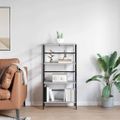 vidaXL Regál na knihy 3 úrovní 60 x 29,5 x 115 cm Kompozitné drevo