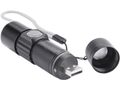 Svietidlo 150lm, nabíjacie, USB, zoom, XPE 3W LED EXTOL-LIGHT