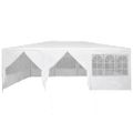 vidaXL Párty stan Biela 600 x 400 x 266 cm Polyetylén