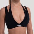 Športová podprsenka Flow Black - GymBeam, veľkosť M