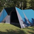 vidaXL Tipi stan 12-miestny Modrá taft