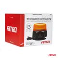 LED výstražný maják bezdrôtový R65 R10 12/24V AMiO-03931