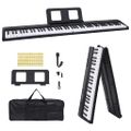 vidaXL Elektrická klavírna klávesnica 88 Keys so stojanom na hudbu