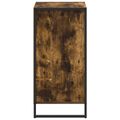 vidaXL Servírovacia skriňa Dymová dub 43 x 36 x 75,5 cm
