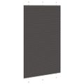 vidaXL plisovaná roleta čierna 115x200 cm Šírka látky 114,4 cm