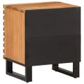 vidaXL Nočný stolík 40x34x46 cm akáciový masív