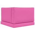 vidaXL Vankúš na vonkajšiu pohovku Polyester Ružová 80 x 80 cm