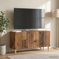 vidaXL TV skrinka 99 x 34,5 x 50 cm Staré drevo Kompozitné drevo