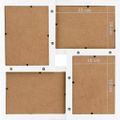 vidaXL Kolážový fotorámik na 24 fotiek (10x15 cm) biely MDF