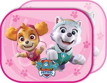 Slnečná clona na bočné okno PAW PATROL GIRL 2ks