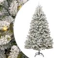 vidaXL Umelý vianočný stromček 300 cm 300 LED Teplá biela PVC a oceľ