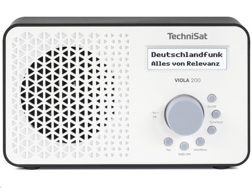 TechniSat VIOLA 200 /bielo-čierne/ 0000/2936