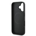 Guess puzdro pre iPhone 16 Plus 6,7" GUHMP16MPGPYSK čierne hardcase PU Peony Script MagSafe