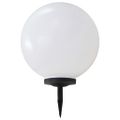 vidaXL Vonkajšia solárna lampa 50 cm LED guľová RGB