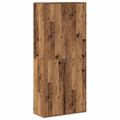 vidaXL Vysoká skriňa 80 x 35 x 180 cm Kompozitné drevo Staré drevo