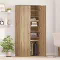 vidaXL Highboard 80 x 39 x 178 cm Kompozitné drevo Dub artisan