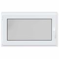 vidaXL Otočné a sklopné okno do suterénu RISOR 100 x 70 cm PVC a sklo