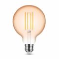 Modee LED Filament Amber Globe G95 4W E27 360 lm, teplá biela (ML-G95FA1800K4WE27)