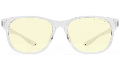 GUNNAR kancelářske/herní brýle  RUSH KIDS LARGE (8-12) CRYSTAL jantarová skla BLF 65 NATURAL focus