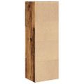 vidaXL Knižnica staré drevo 40x24x176 cm kompozitné drevo