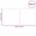 vidaXL Fleece na rybníky 1 x 25 m Polyester a bavlna Sivá