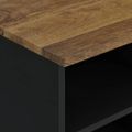 vidaXL TV skrinka 100x33x46 cm masívny mangovník a spracované drevo