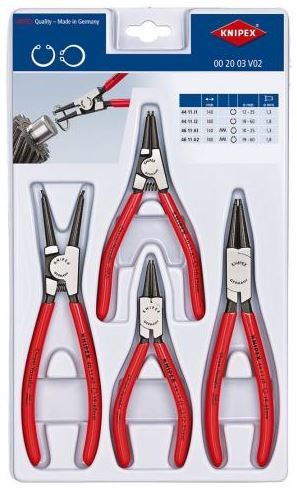 Knipex, Sada kleší na bezpečnostné kruhy