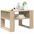 vidaXL Konferenčný stolík Sonoma dub 66 x 49,5 x 45 cm