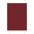vidaXL plisovaná roleta Bordeaux červená 90x150 cm Šírka látky 89,4 cm