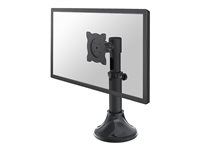 Montážna sada - pre displej LCD - čierna - veľkosť obrazovky: 10"-30" - priechodka, upevniteľné na stôl