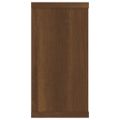 vidaXL Kockové police 4 ks hnedý dub 100x15x30 cm spracované drevo