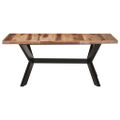vidaXL Jedálenský stôl 180x90x75 cm, drevený masív s medovým náterom