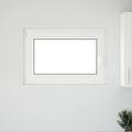 vidaXL Otočné a sklopné okno do suterénu RISOR 90 x 50 cm PVC a sklo