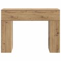 vidaXL Konferenčný stolík Dub artisan 102 x 35 x 75 cm