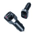 XO transmitter FM BCC10 Bluetooth MP3 car charger 3,1A black