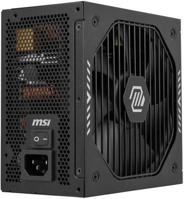 MSI zdroj MAG A750GLS PCIE5/ 750W/ ATX3.1/ akt. PFC/ 7 rokov celk. záruka/ 135mm fan/ modulárna kabeláž/ 80PLUS Gold