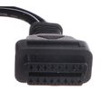 SIXTOL OBD-II redukcia 9-pin J1939 a 6-pin J1708 MECHANIC CABLE 8
