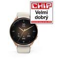 HAMA 8900, Smart hodinky, GPS, AMOLED, bež/zlat