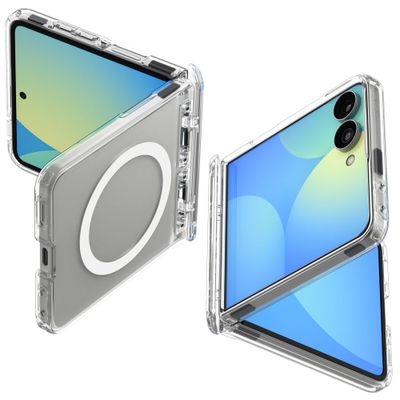 Spigen Ultra Hybrid Pro Magsafe case for Samsung Galaxy Z Flip 8 clear