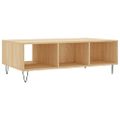 vidaXL Konferenčný stolík dub sonoma 104x60x35 cm kompozitné drevo
