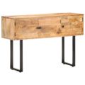 vidaXL Komoda 116x35x75 cm mangovníkový masív